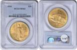US Twenty Dollar 1910 $20 Gold St. Gaudens MS64 PCGS None -