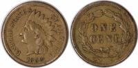 US Cent 1859 Indian Cent EF Uncertified #219 None -