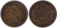US Cent 1908-S Indian Cent VG Uncertified #946 None -