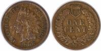 US Cent 1908-S Indian Cent VF Uncertified #1004 None -