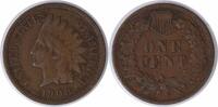 US Cent 1908-S Indian Cent VF Uncertified #1005 None -