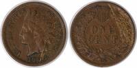 US Cent 1908-S Indian Cent EF Uncertified #113 None -