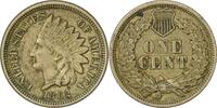 US Cent 1862 Indian Cent EF Uncertified None -