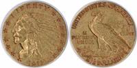 US Two and a Half Dollar 1911 $2.50 Gold Indian EF Uncertified #1050 None -