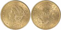 US Twenty Dollar 1873 $20 Gold Liberty Head Open 3 AU Uncertified #954 None -