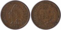 US Cent 1908-S Indian Cent VF Uncertified #141 None -