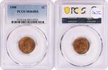 US Cent 1908 Indian Cent MS64RB PCGS None -