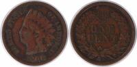 US Cent 1908-S Indian Cent F Uncertified #240 None -