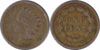 US Cent 1859 Indian Cent VG Uncertified None -