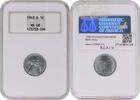 US Cent 1943-D Steel Lincoln Cent MS68 NGC None -