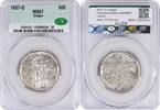 US Half Dollar Oregon Commemorative Silver Half Dollar 1937-D MS67 CACG None -