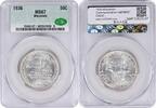 US Half Dollar Wisconsin Commemorative Silver Half Dollar 1936 MS67 CACG None -