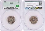 US Nickel 1923 Buffalo Nickel MS65 CACG None -