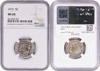 US Nickel 1915 Buffalo Nickel MS65 NGC None -
