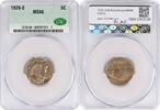 US Nickel 1929-S Buffalo Nickel MS66 CACG None -
