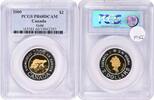 US Two Dollar 2000 $2 Canada Gold PR68DCAM PCGS -