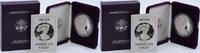 US Dollar 1986-S $1 American Proof Silver Eagle in Original Government Packaging None -