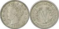US Nickel 1883 Liberty Nickel No Cents EF Uncertified None -