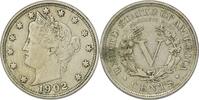 US Nickel 1902 Liberty Nickel EF Uncertified None -