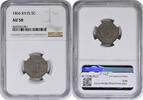 US Nickel 1866 No Mint Mark 1866 Shield Nickel Rays AU58 NGC None AU 369.80 £  +  44.38 £ shipping