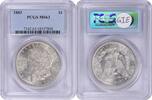 US Dollar 1883 Morgan Silver Dollar MS63 PCGS None -