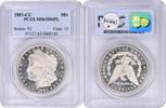 US Dollar 1881-CC Morgan Silver Dollar MS63DMPL PCGS None -
