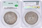 US Dollar 1901 Morgan Silver Dollar EF45 CACG None -