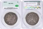 US Dollar 1895-S Morgan Silver Dollar VF25 CACG None -