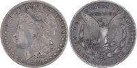 US Dollar 1881-CC Morgan Silver Dollar VF Uncertified #130 None -