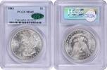 US Dollar 1883 Morgan Silver Dollar MS65 PCGS (CAC) CAC -