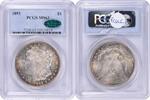 US Dollar 1893 Morgan Silver Dollar MS63 PCGS (CAC) CAC -