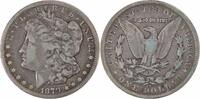 US Dollar 1879-CC Morgan Silver Dollar VF Uncertified #105 None -