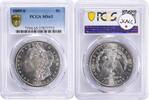 US Dollar 1889-S Morgan Silver Dollar MS65 PCGS None -