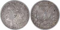 US Dollar 1883-S Morgan Silver Dollar Choice EF Uncertified #110 None -