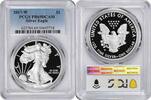 US Dollar 2017-W $1 American Silver Eagle PR69DCAM PCGS None -