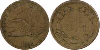 US Cent 1858 Flying Eagle Cent Small Letters Choice VF Uncertified #958 None -