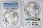 US Dollar 1890-S Morgan Silver Dollar MS64 PCGS None -