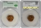 US Cent 1909 VDB Lincoln Cent MS66RD CACG None -
