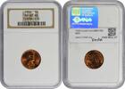 US Cent 1958 Lincoln Cent MS67RD NGC None -