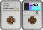 US Cent 1931-S Lincoln Cent MS66RD NGC None -