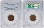 US Cent 1911-D Lincoln Cent MS4RD PCGS None -