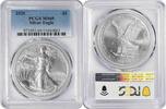 US Dollar 2025 $1 American Silver Eagle MS69 PCGS None -