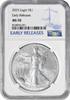 US Dollar 2025 $1 American Silver Eagle MS70 Early Releases NGC First Strike / Early Releases -