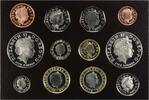 US 2005 Great Britain United Kingdom Proof Set OGP (12 coins) -