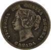 US 1901 Canada 5 Cents KM2 VF+ Uncertified -