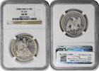 US Half Dollar 1844/1844-O Liberty Seated Silver Half Dollar MPD FS-301 AU50 NGC None -