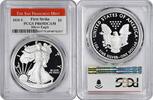 US Dollar 2020-S $1 American Silver Eagle PR69DCAM First Strike PCGS (Struck at San Francisco Mint Label) First Strike / Early Releases -