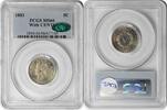 US Nickel 1883 Liberty Nickel With Cents MS66 PCGS (CAC) CAC -