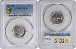 US Nickel 1917-D Buffalo Nickel MS65+ PCGS None -