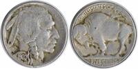 US Nickel 1920-S Buffalo Nickel VF Uncertified #222 None -